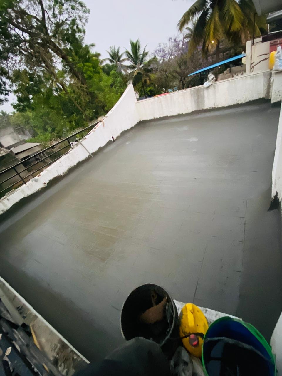 Top Terrace Waterproofing Work