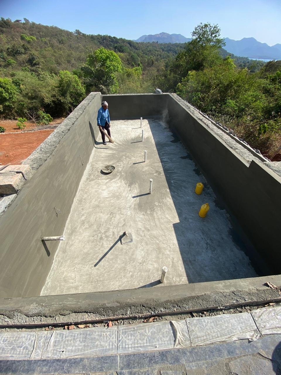 Swimming Pool Water Proofing