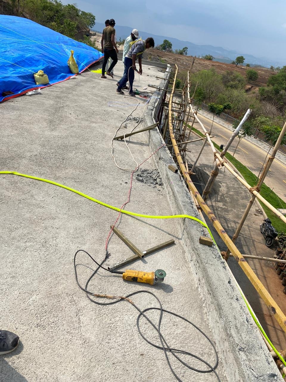 Terrace Cleaning Work