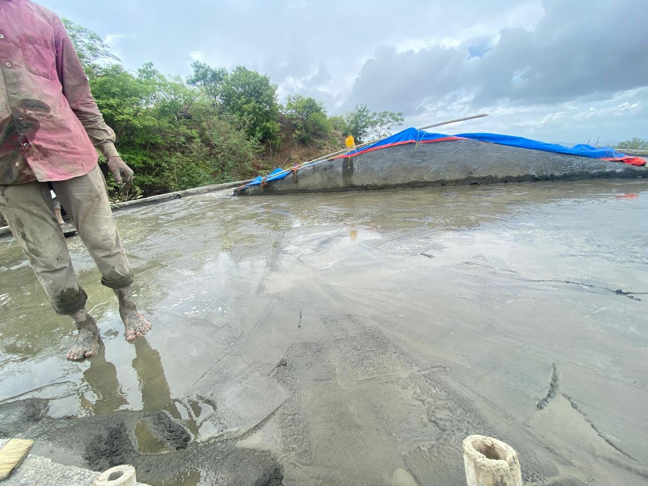 Basement Waterproofing Project