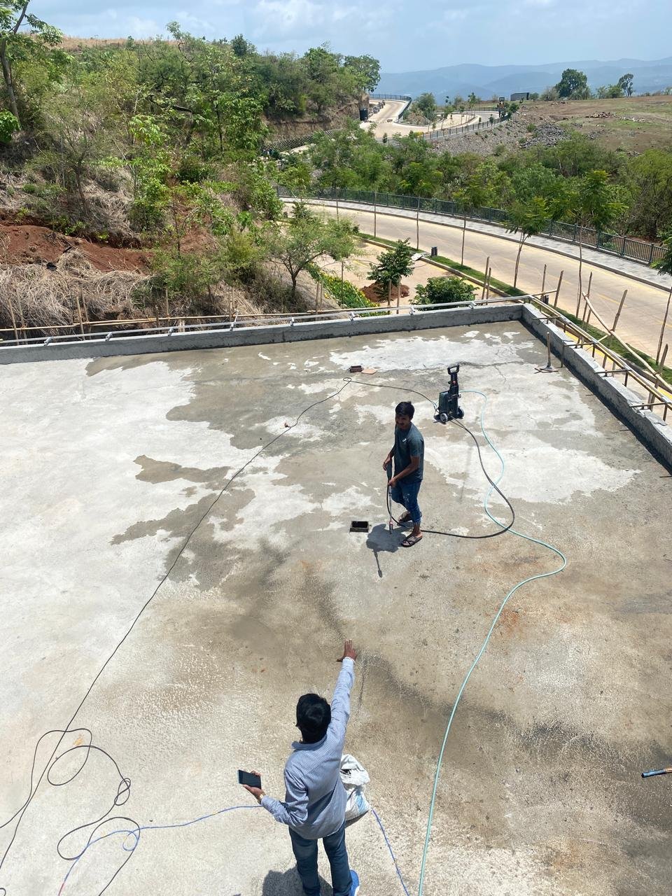 Top Terrace Waterproofing Work